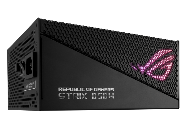 ASUS ROG Strix 850W Gold Aura Edition (Fully Modular Power Supply, 80+ Gold Certified, ATX 3.0, Cybenetics Lambda A++ Certification, PCIe Gen 5.0...