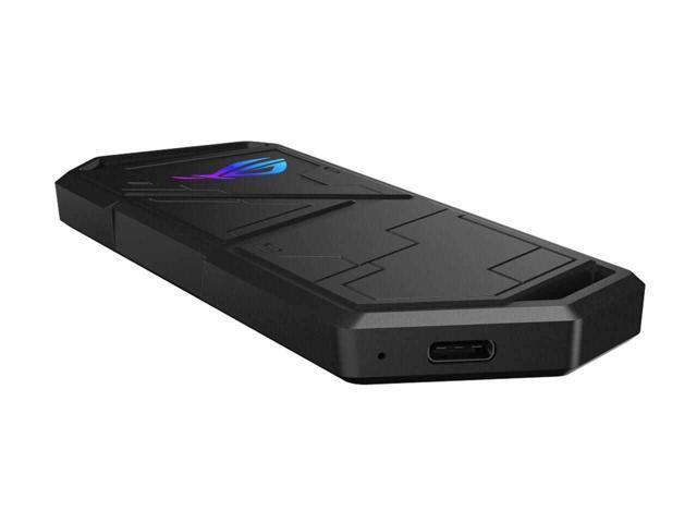 Asus ROG Strix Arion Drive Enclosure PCI Express NVMe, M.2 - USB 3.2 (Gen 2) Type C Host Interface External - Black ESD-S1C/BLK/G/AS