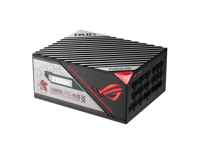 ROG Thor 1000W Platinum II EVA Edition (1000 Watt, Fully Modular Power Supply, 80+ Platinum, Lambda A++ Certified, 135mm PWM fan, 0dB Mode, OLED...