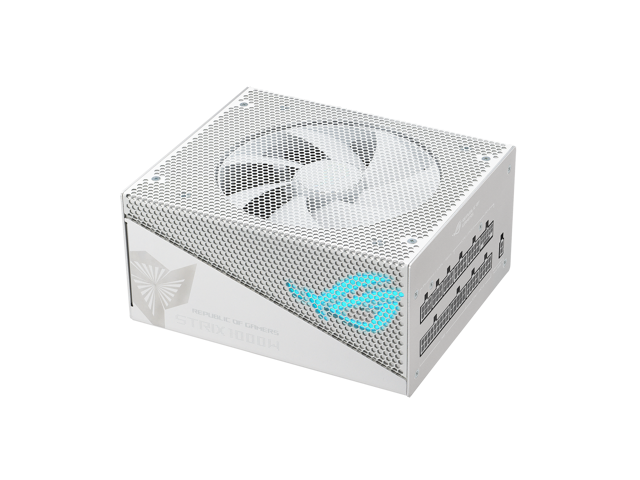 ASUS ROG Strix 1000W Gold Aura White Edition (Fully Modular Power Supply, 80+ Gold Certified, ATX 3.0, Cybenetics Lambda A+ Certification, PCIe...