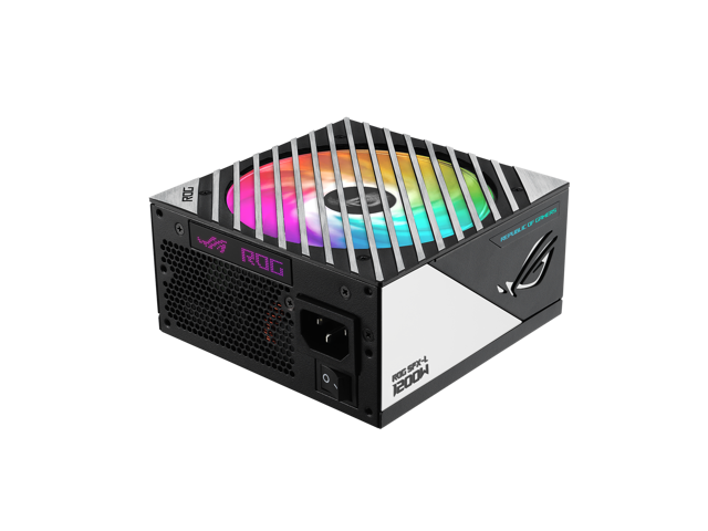 ASUS ROG Loki SFX-L 1200W Titanium PSU (Fully Modular Power Supply, 80+ Titanium, 120mm PWM ARGB Fan, Aura Sync, ATX 3.0 Compatible, PCIe 5.0 Ready)