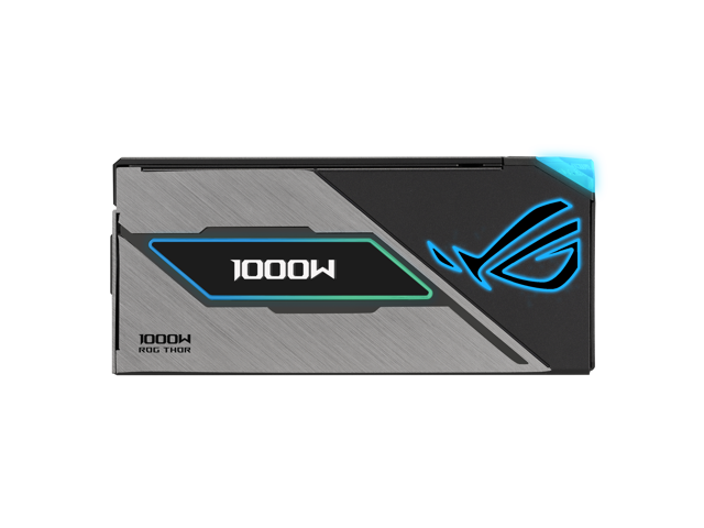 ASUS ROG Thor 1000W Platinum III PSU (80 PLUS Platinum Certified, ATX 3.1, GaN MOSFET, GPU-First Intelligent Voltage Stabilizer, Magnetic OLED...