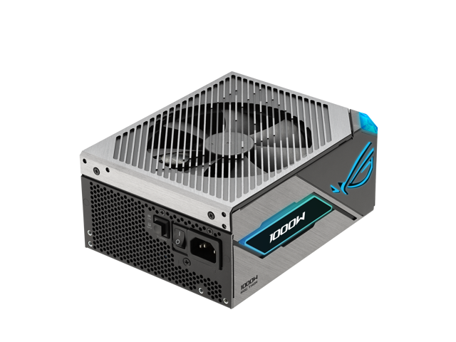 ASUS ROG Thor 1000W Platinum III PSU (80 PLUS Platinum Certified, ATX 3.1, GaN MOSFET, GPU-First Intelligent Voltage Stabilizer, Magnetic OLED...