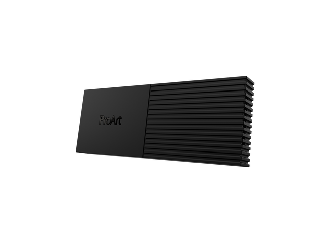 ASUS ProArt PA40SU SSD Enclosure - USB4 40 Gbps, USB-C, Tool free installation, NVMe SSD support, Smart Cooling, Ultraslim, compatible with Windows...