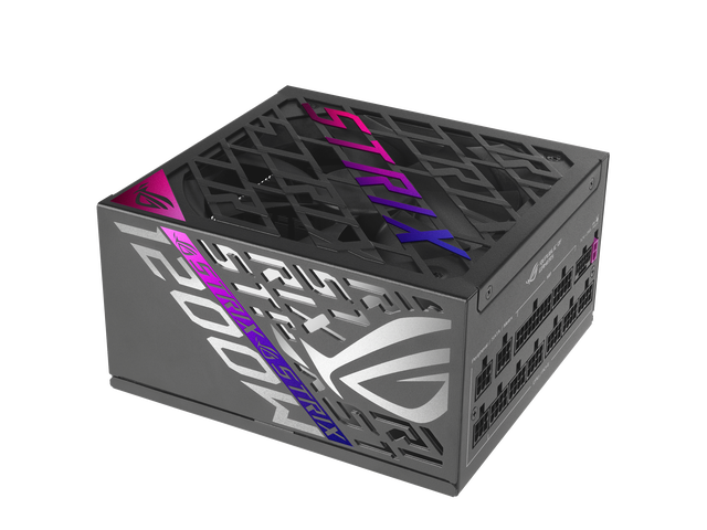 ASUS ROG Strix 1200W Platinum (80 PLUS and Cybenetics Platinum, fully modular ATX, ATX 3.1, PCIe 5.1, GaN MOSFET, GPU-First IVS, ROG Equalizer...