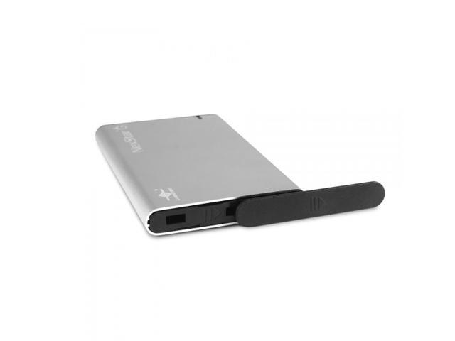 Vantec NexStar 6G 2.5" SATA III to USB 3.2 Gen1 External SSD/HDD Enclosure - Silver NST-268S3-SV