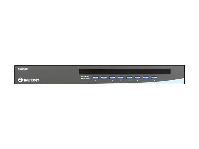 TRENDnet TK-803R 8-Port USB+PS/2 Rack Mount KVM Switch