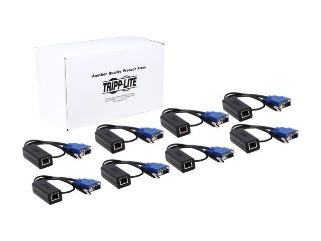 TRIPP LITE B078-101-USB-8 KVM Switch USB Server Interface Unit HD15 USB RJ45 8 Pack