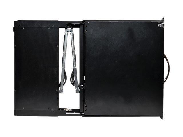 Tripp Lite 8-Port Cat5 1U Rack-Mount 1+1 User Console KVM Switch with 19-in. LCD and IP Remote Access, TAA (B070-008-19-IP)