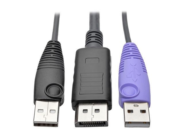 Tripp Lite DisplayPort USB Server Interface w/Virtual Media & CAC B064 KVMs
