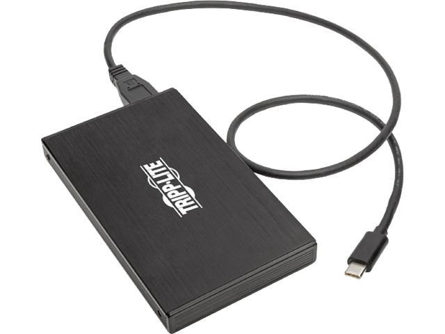 Tripp Lite U457-025-AG2 USB 3.1 Gen 1 (5 Gbps) 2.5 in. SATA SSD/HDD to USB-A Enclosure Adapter with UASP Support