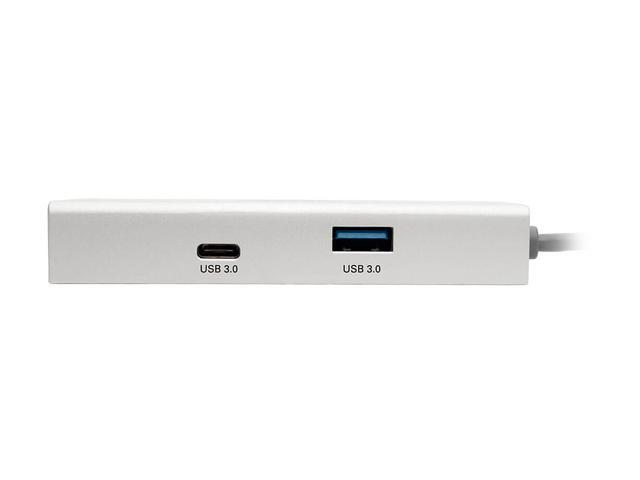 Tripp Lite USB C Docking Station 4k @ 30Hz w/ USB Hub, HDMI Gbe USB Type C (U442-DOCK13-S)