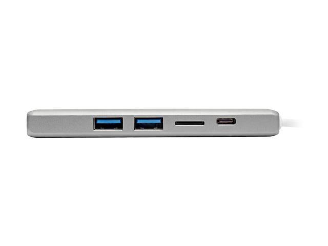 Tripp Lite USB C Docking Station 4k @ 30Hz w/USB Hub HDMI Micro SD Charging (U442-DOCK10-S)