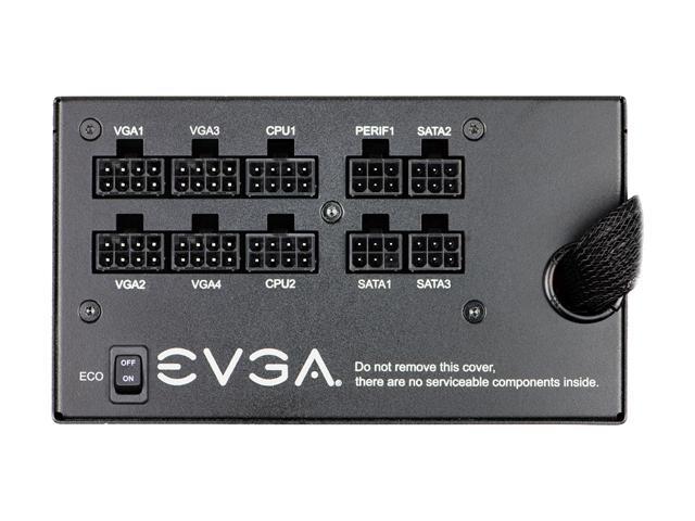 EVGA 750 GQ 210-GQ-0750-V1 80+ GOLD 750W Semi Modular EVGA ECO Mode Power Supply