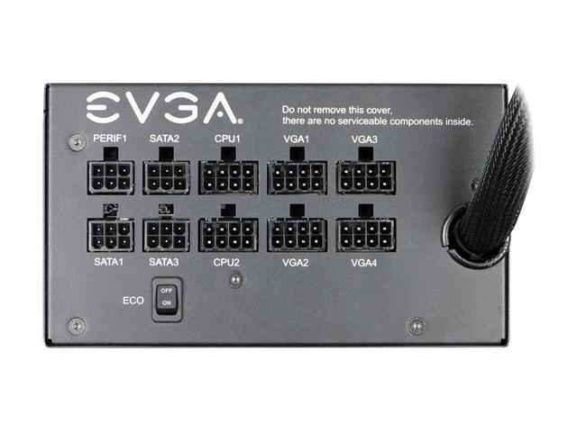 EVGA 850 GQ 210-GQ-0850-V1 80+ GOLD 850W Semi Modular EVGA ECO Mode Power Supply