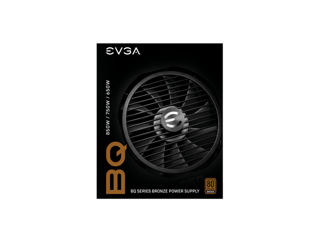 EVGA 650 BQ, 80+ BRONZE 650W, Semi Modular, 5 Year Warranty, Includes FREE Power On Self Tester, Power Supply 110-BQ-0650-V1