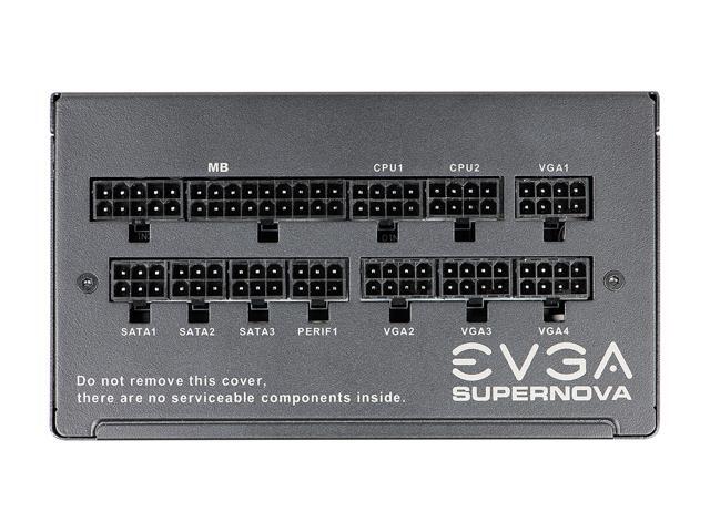 EVGA SuperNOVA 750 G3, 220-G3-0750-X1, 80+ GOLD, 750W Fully Modular, EVGA ECO Mode with New HDB Fan, Includes FREE Power On Self Tester, Compact...