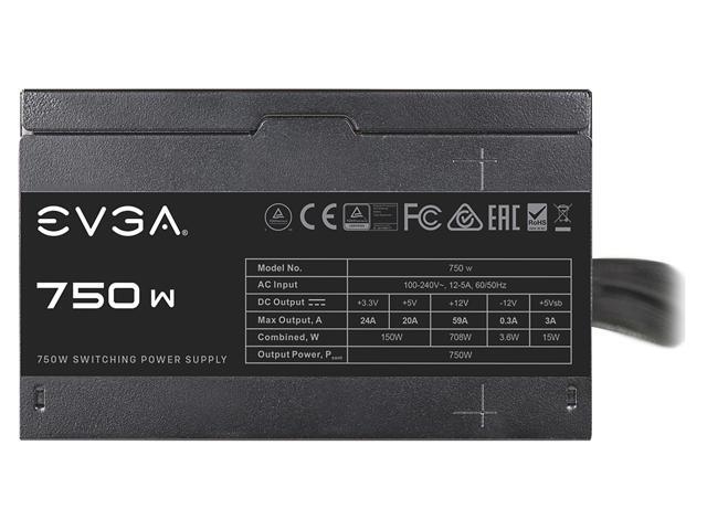 EVGA 100-N1-0750-L1 750 N1 750W ATX12V / EPS12V Power Supply