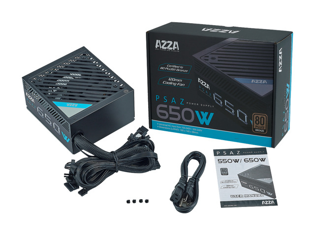 AZZA PSAZ-650W French Version 650 W Power Supply — photo 3