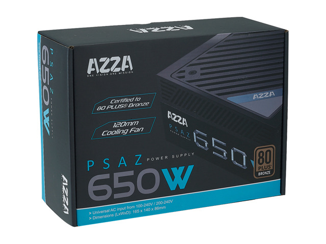 AZZA PSAZ-650W French Version 650 W Power Supply — photo 4