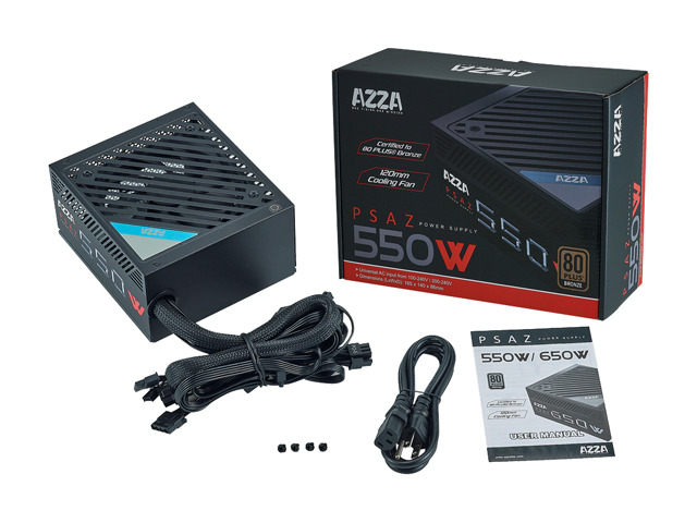 AZZA PSAZ-550W French Version 550 W Power Supply — photo 3