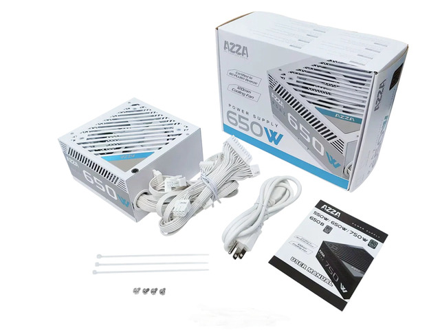 AZZA PSAZ-650W White French Version 650 W Power Supply β photo 4