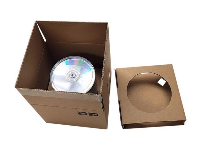 PlexDisc 700MB 52X CD-R Shiny Silver Top 100 Packs Spindle Disc Model 631-105-BX