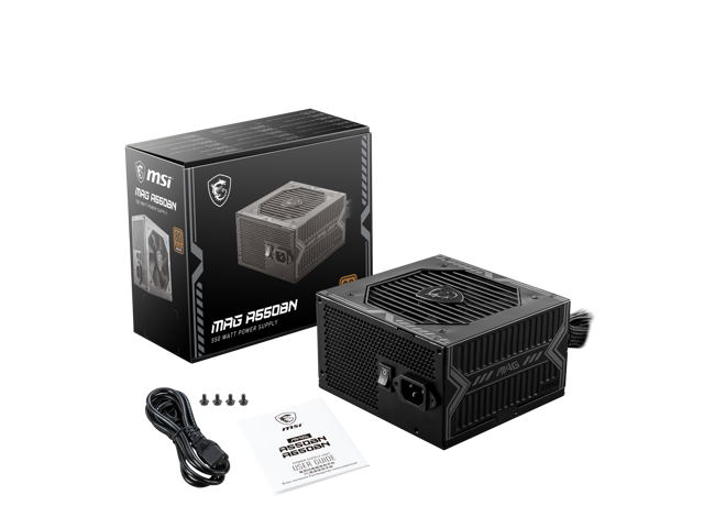 MSI MAG A550BN 550 W Power Supply