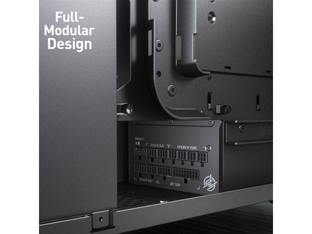 MSI - MPG A750G PCIE 5.0, 80 GOLD Full Modular Gaming PSU, 12VHPWR Cable, 4070 ATX 3.0 Compatible, 750W Power Supply
