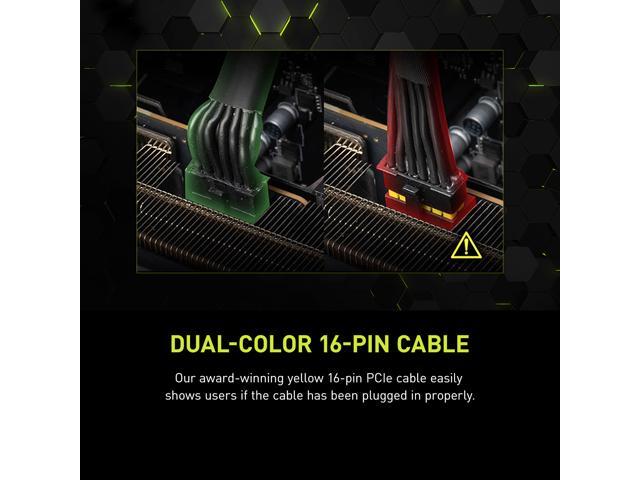 MSI - MAG A850GL PCIE5 850W ATX 3.1 &PCIe 5.1 Ready Full Modular 80 Plus Gold Gaming Power Supply - Black - image 5