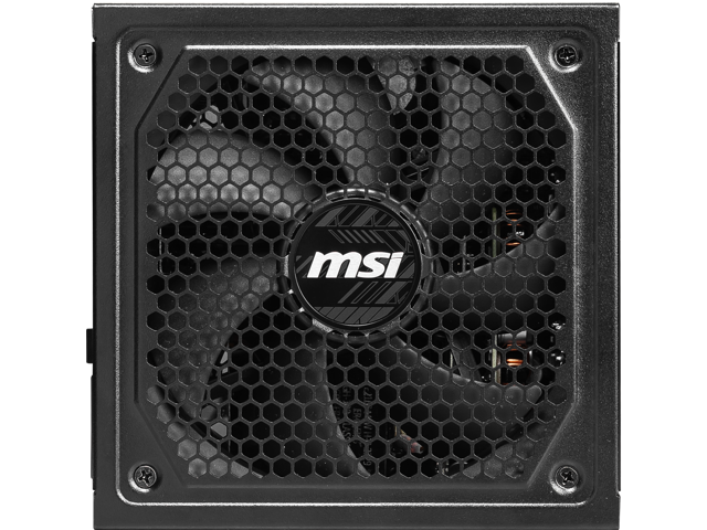 MSI - MAG A1000GL PCIE5 - Full Modular - 80 Plus Gold 1000W - ATX 3.1 Gaming Power Supply - Black - image 7