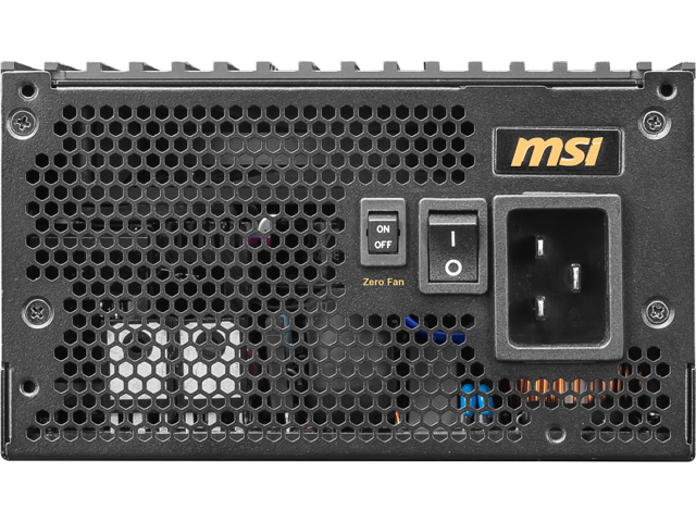 MSI - MEG Ai1600T PCIE5 1600W ATX 3.1 & PCIe 5.1 Ready Full Modular 80 Plus Titanium Gaming Power Supply - Black - image 12
