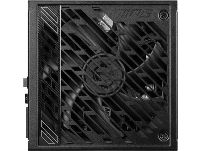 MSI - MPG A850GS PCIE5 850W ATX 3.1 &PCIe 5.1 Ready Full Modular 80 Plus Gold Gaming Power Supply - Black - image 7