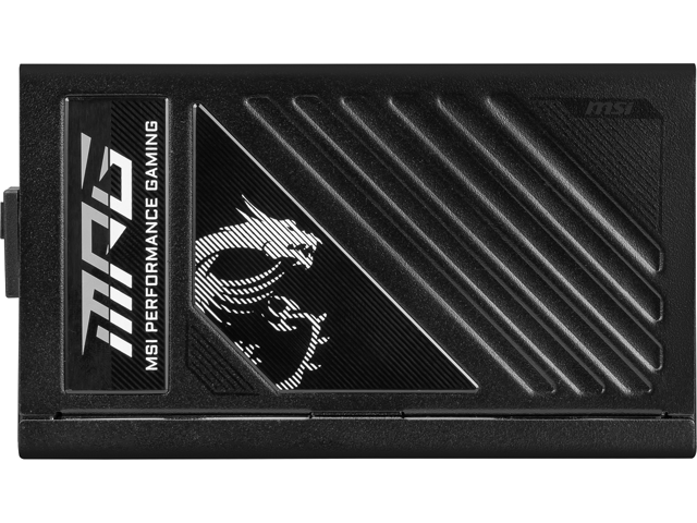 MSI - MPG A850GS PCIE5 850W ATX 3.1 &PCIe 5.1 Ready Full Modular 80 Plus Gold Gaming Power Supply - Black - image 9