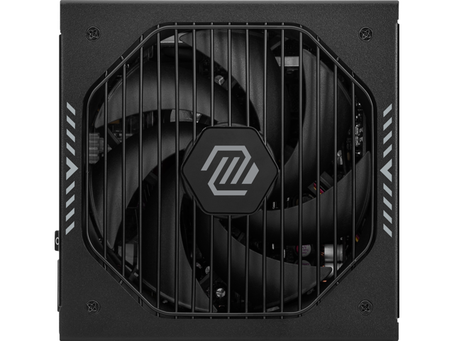 MSI - MAG A1000GLS PCIE5 1000W ATX 3.1 & PCIe 5.1 Ready Full Modular 80 Plus Gold Gaming Power Supply - Black - image 3