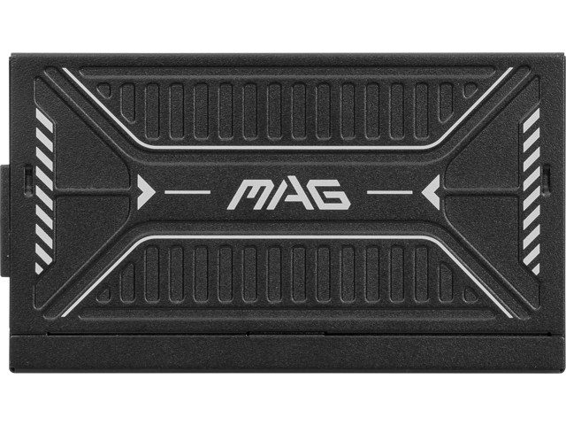 MSI - MAG A1000GLS PCIE5 1000W ATX 3.1 & PCIe 5.1 Ready Full Modular 80 Plus Gold Gaming Power Supply - Black - image 7