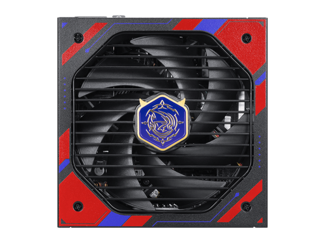 MSI - A850GLS MLG EDITION 850W ATX 3.1 & PCIe 5.1 Ready Fully Modular 80 Plus Gold Gaming Power Supply - Black & Red - image 4