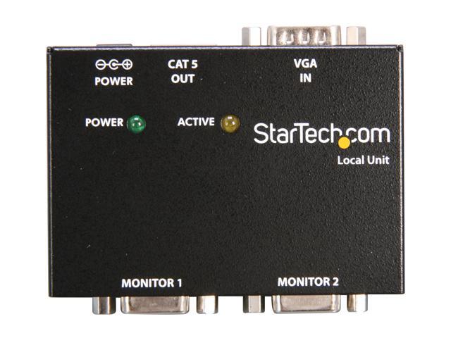 StarTech. com ST121UTP VGA Video Extender over Cat5 (ST121 Series) - Up to 500ft (150m) - VGA over Cat 5 Extender - 2 Local and 2 Remote