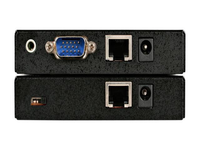 StarTech. com ST122UTPA VGA Video Extender over Cat 5 with Audio - Up to 500ft (150m) - VGA over Cat5 Extender - 1 Local and 1 Remote