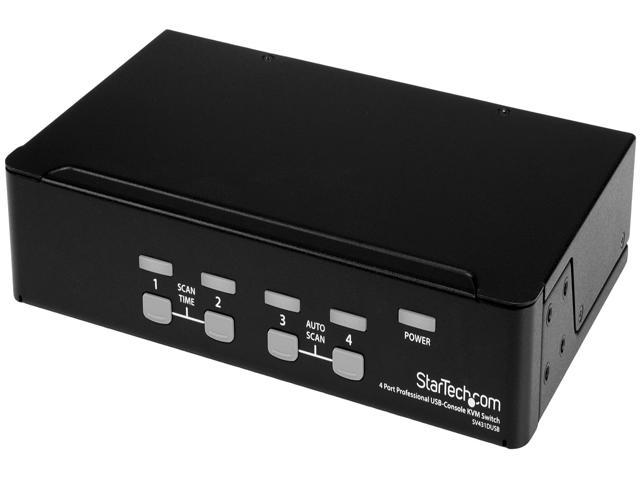 StarTech.com SV431DUSB 4 Port StarView USB Console KVM switch with OSD