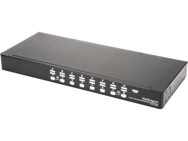 StarTech.com SV1631DUSBU 16 Port 1U Rack Mount USB KVM Switch