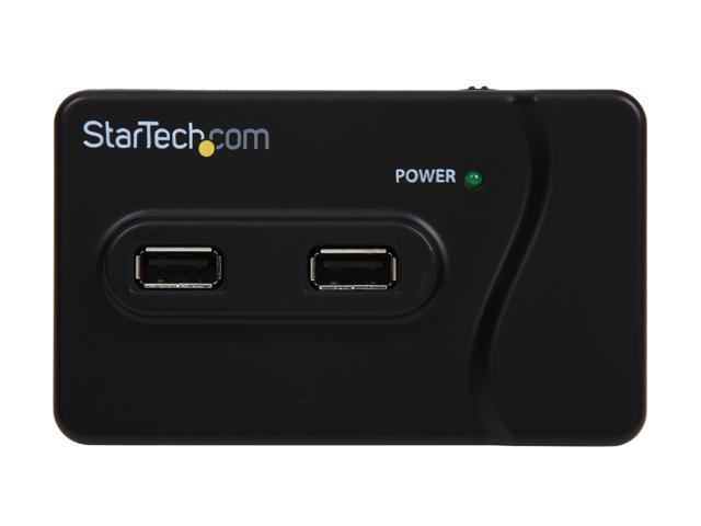 StarTech. com ST7320USBC 6 Port USB 3.0 & USB 2.0 Hub with 2A Charging Port - 2x USB 3.0 Hub Ports & 4x USB 2.0 - Combo USB Hub with 20W Power Adapter
