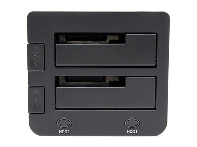 StarTech. com SDOCK2U33 USB 3.0 Dual Hard Drive Docking Station with UASP for 2.5 / 3.5in HDD / SSD - USB 3.5' SATA HDD / SSD Dock - SATA 6 Gbps