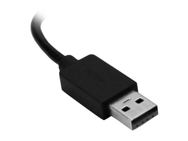 StarTech HB30A3A1CSFS 4 Port USB Hub - USB 3.0 - USB A to 3 x USB A and 1 x USB C - Includes Power Adapter - USB Port Expander - USB Port Hub
