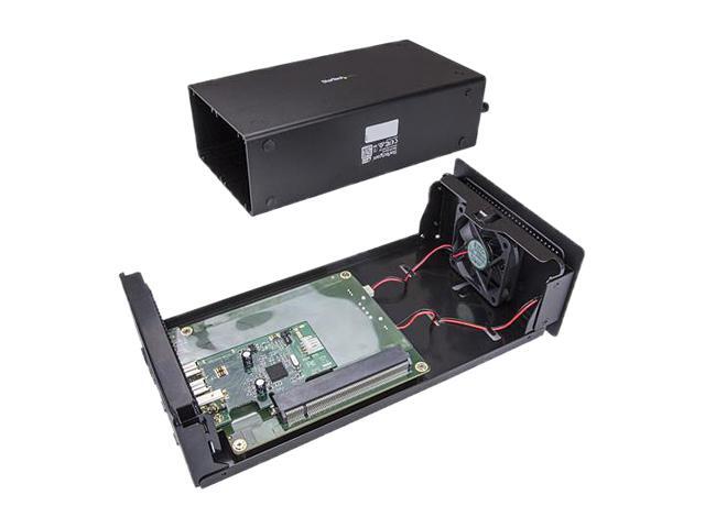 StarTech BNDTB1394B3 Thunderbolt 3 to Firewire Adapter - 1394 FireWire - External PCIe Enclosure / Chassis plus Card - with DisplayPort Monitor Port