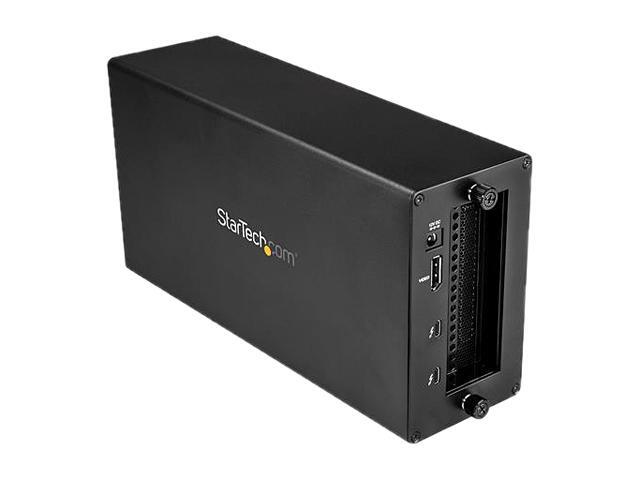 StarTech BNDTB1394B3 Thunderbolt 3 to Firewire Adapter - 1394 FireWire - External PCIe Enclosure / Chassis plus Card - with DisplayPort Monitor Port