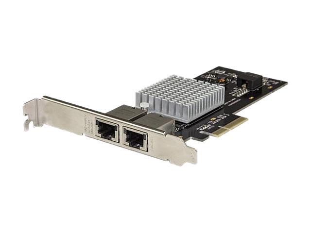 StarTech BNDTB310GNDP Thunderbolt 3 to 10 Gbe NIC - 2 port - External PCIe Enclosure plus Card - with DisplayPort Monitor Port - Thunderbolt 3 to...
