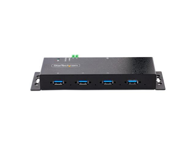StarTech. com -Port Industrial USB 3.0 5Gbps Hub - Rugged USB Hub w/ ESD and Surge Protection - DIN/Wall/Desk Mountable USB-A Hub - USB Expander...