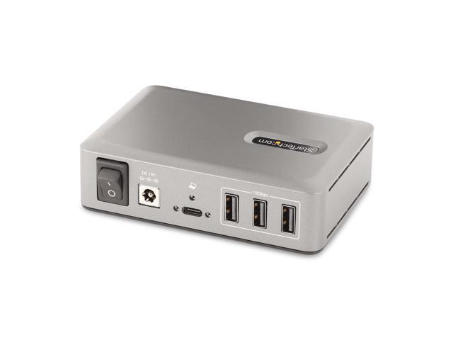 StarTech 10-Port USB-C Hub - 8x USB-A/2x USB-C - Self-Powered w/65W Power Supply - USB 3.1 10Gbps - Desktop/Laptop USB Hub w/USB-IF Certified 3ft...