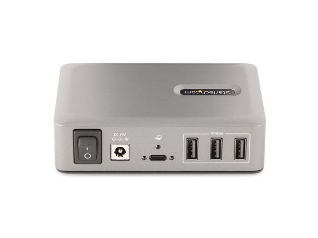StarTech 10-Port USB-C Hub - 8x USB-A/2x USB-C - Self-Powered w/65W Power Supply - USB 3.1 10Gbps - Desktop/Laptop USB Hub w/USB-IF Certified 3ft...